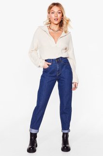 High-Rise Mom Jeans