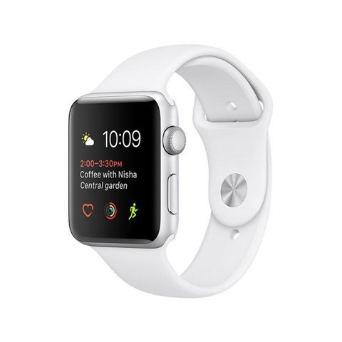 Apple Watch Series 3, 38 mm White Sport Band