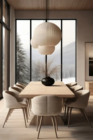 Round Oak Dining Table